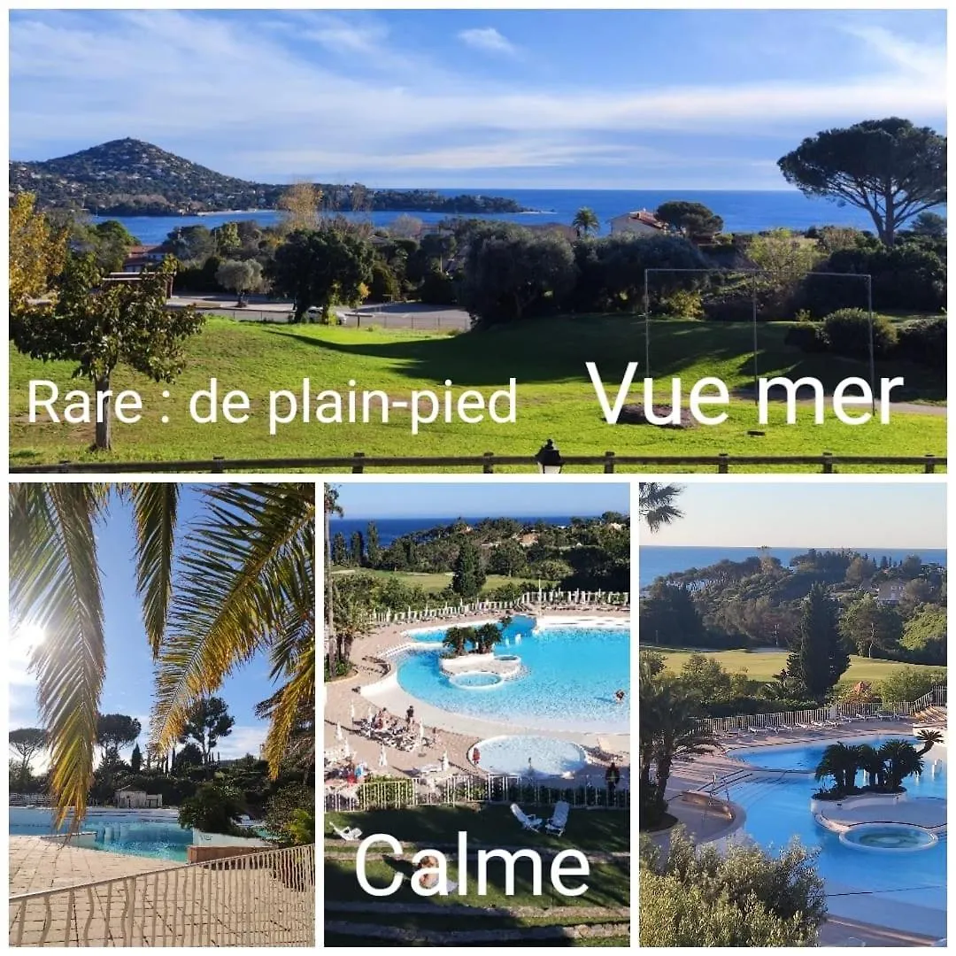 Village Vacances Cap Esterel , Agay , T2 Climatise Vue Mer Panoramique - Acces De Plain-Pied Au Calme Rare Sur Le Site - Piscines Et Parking Couvert Inclus Saint-Raphael